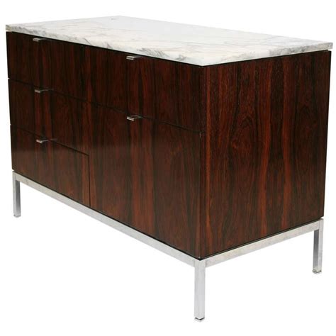 knoll marble top cabinet steel legs 1stdibs|Executive Cabinet with Marble Top by Florence Knoll for Knoll.